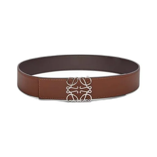 Reversible Anagram belt in smooth calfskin