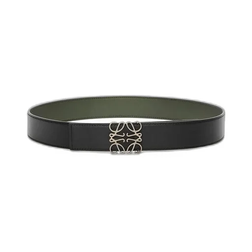 Reversible Anagram belt in smooth calfskin