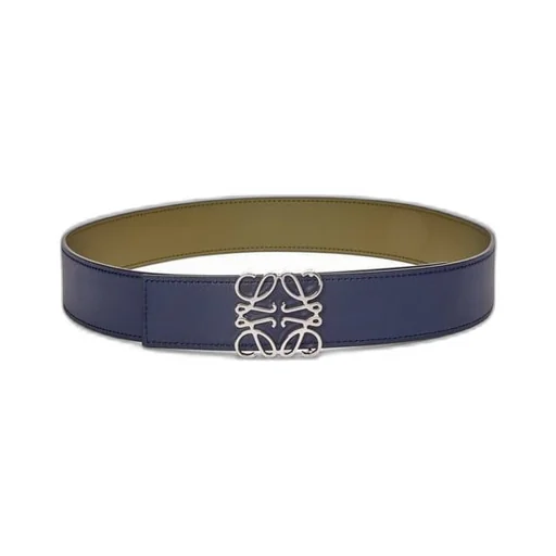 Reversible Anagram belt in smooth calfskin