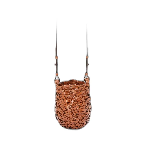 Small Nest Basket bag in calfskin