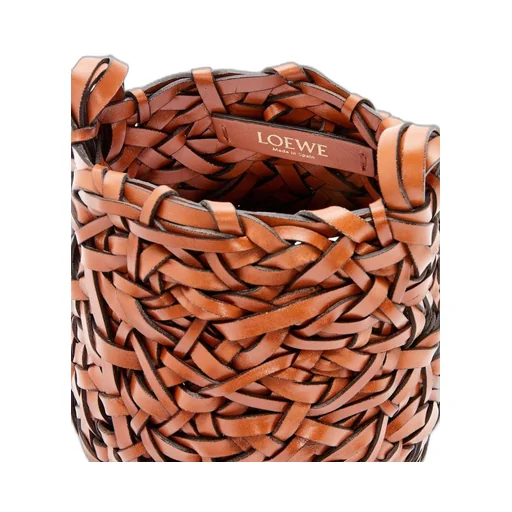 Small Nest Basket bag in calfskin