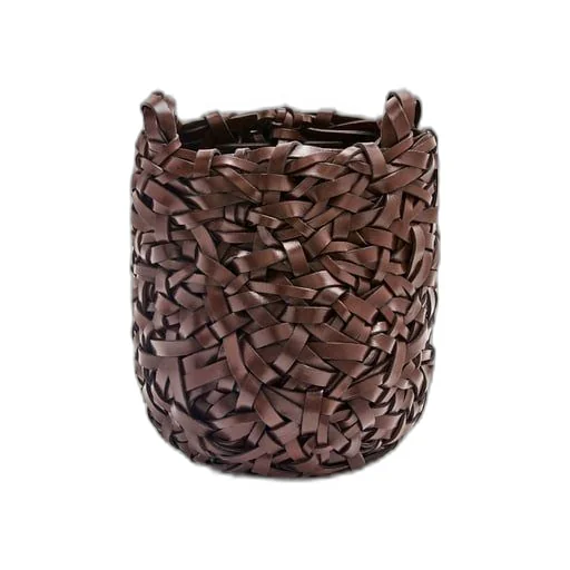 Small Nest Basket bag in calfskin
