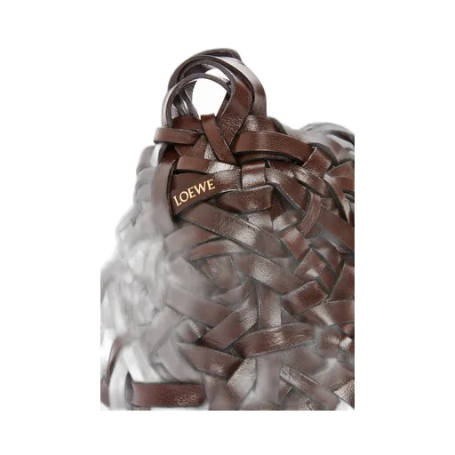 Small Nest Basket bag in calfskin