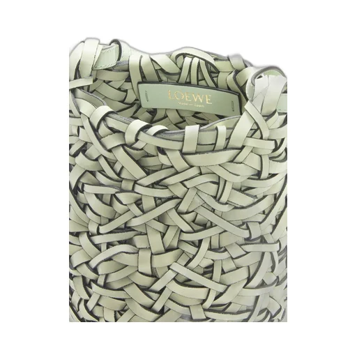 Small Nest Basket bag in calfskin
