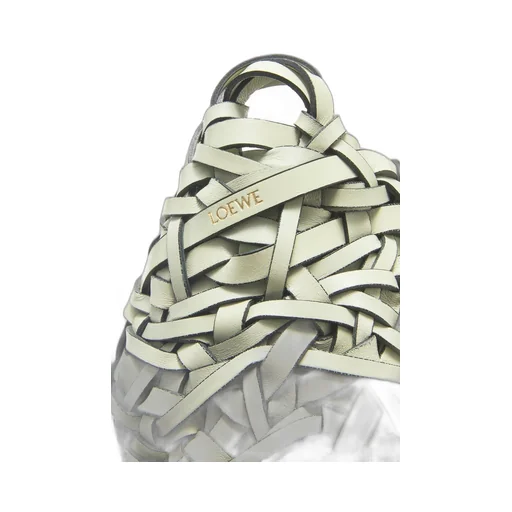 Small Nest Basket bag in calfskin