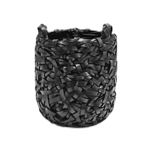 Small Nest Basket bag in calfskin