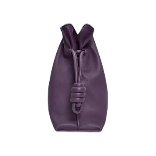 Medium Flamenco clutch in nappa calfskin
