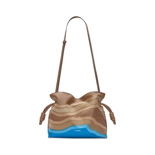 Medium Flamenco clutch in nappa calfskin