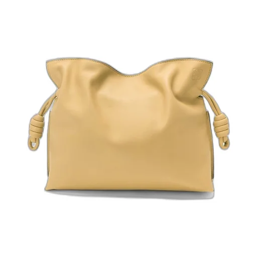 Medium Flamenco clutch in nappa calfskin