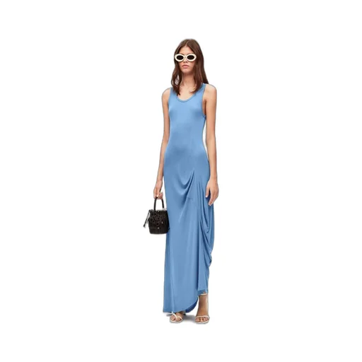 Small Fringe Bucket bag in calfskin