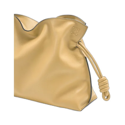 Medium Flamenco clutch in nappa calfskin