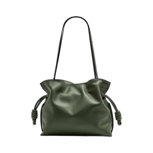 Medium Flamenco clutch in nappa calfskin