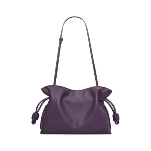 Medium Flamenco clutch in nappa calfskin