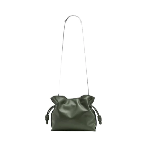 Medium Flamenco clutch in nappa calfskin