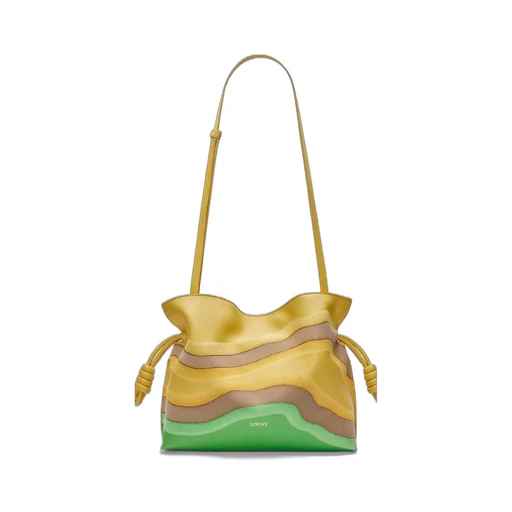 Medium Flamenco clutch in nappa calfskin