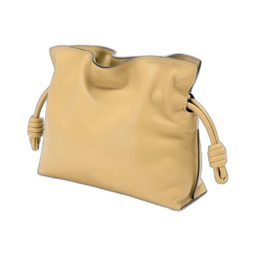 Medium Flamenco clutch in nappa calfskin