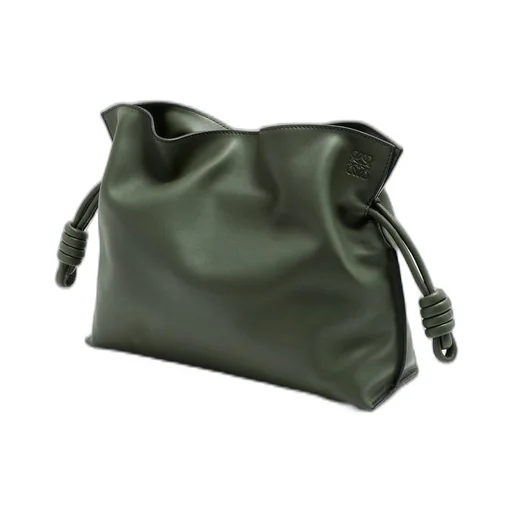 Medium Flamenco clutch in nappa calfskin