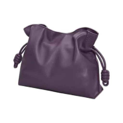 Medium Flamenco clutch in nappa calfskin