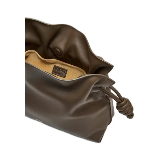 Medium Flamenco clutch in nappa calfskin