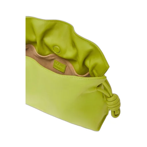 Medium Flamenco clutch in nappa calfskin