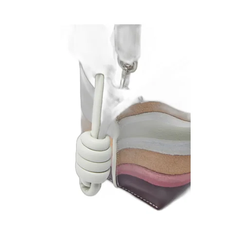 Medium Flamenco clutch in nappa calfskin