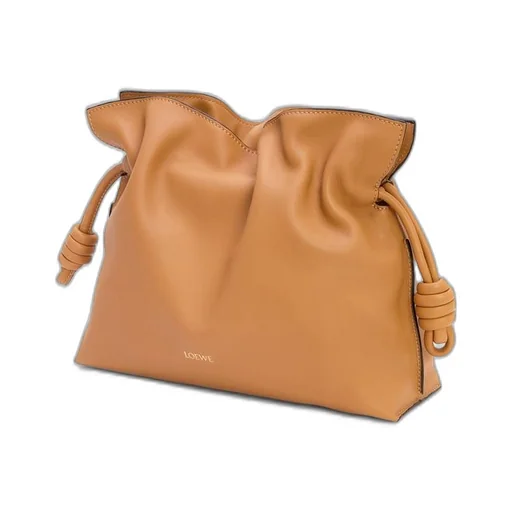 Medium Flamenco clutch in nappa calfskin