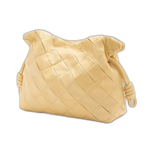 Medium Flamenco clutch in pleated nappa lambskin