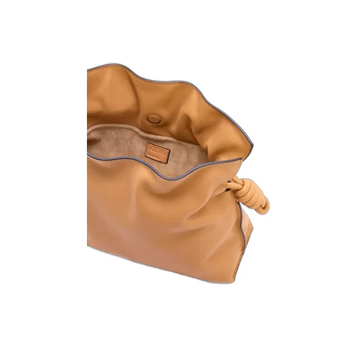 Medium Flamenco clutch in nappa calfskin