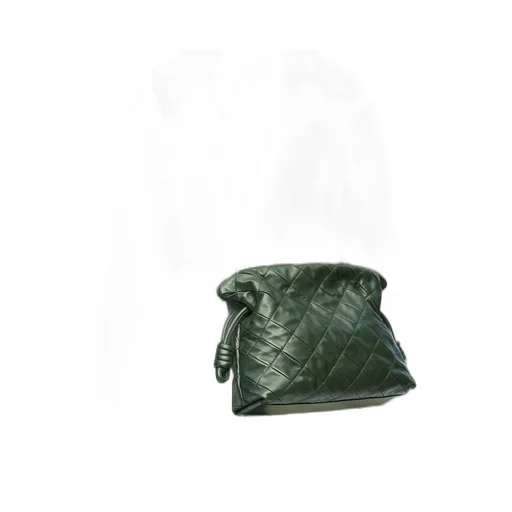 Medium Flamenco clutch in pleated nappa lambskin