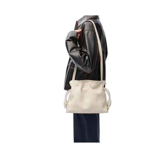 Medium Flamenco clutch in nappa calfskin