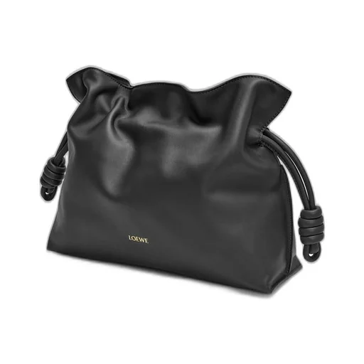 Medium Flamenco clutch in nappa calfskin