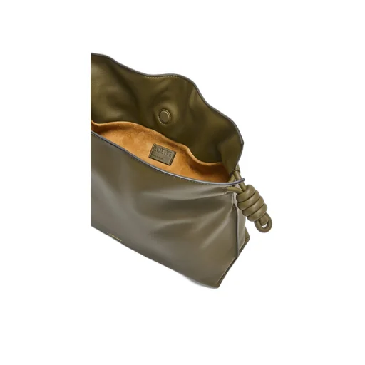 Medium Flamenco clutch in nappa calfskin