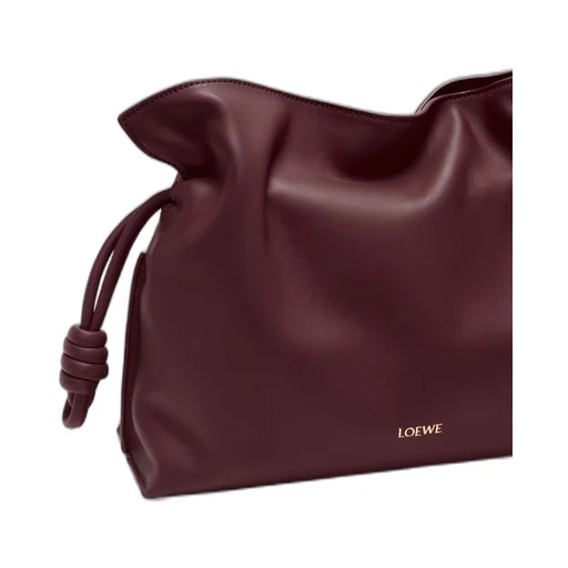 Medium Flamenco clutch in nappa calfskin