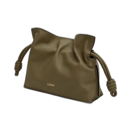 Mini Flamenco clutch in nappa calfskin