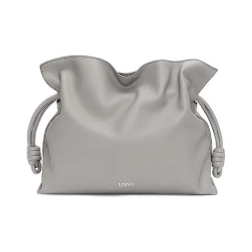 Large Flamenco clutch in nappa calfskin