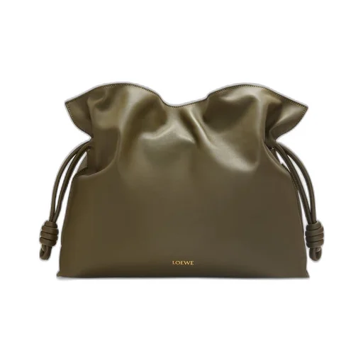 Large Flamenco clutch in nappa calfskin