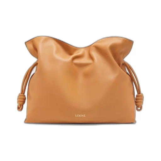 Large Flamenco clutch in nappa calfskin