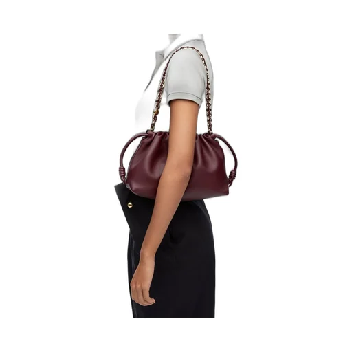 Medium Flamenco purse in mellow nappa lambskin