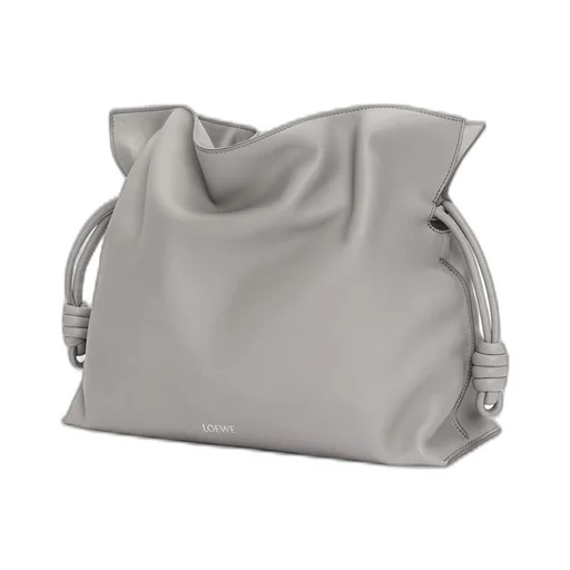 Large Flamenco clutch in nappa calfskin
