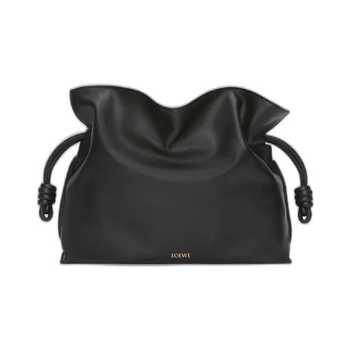 Large Flamenco clutch in nappa calfskin