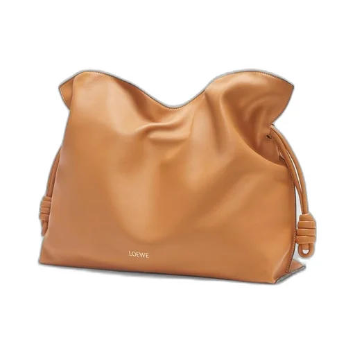 Large Flamenco clutch in nappa calfskin