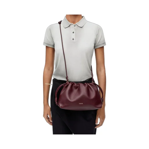 Medium Flamenco purse in mellow nappa lambskin
