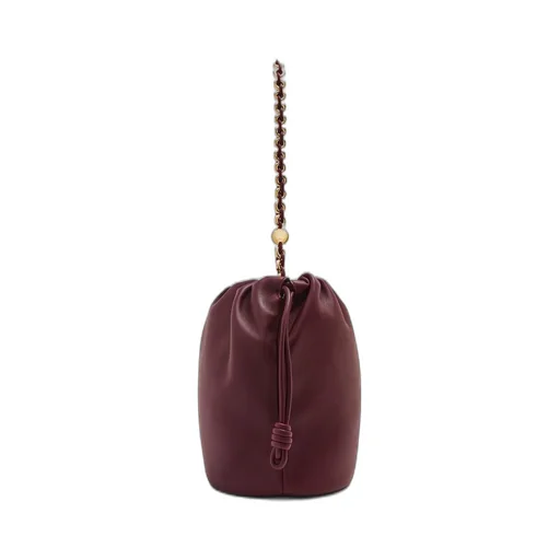 Flamenco purse bucket in mellow nappa lambskin