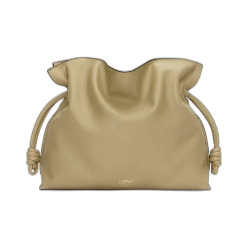 Large Flamenco clutch in nappa calfskin