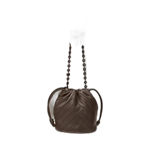 Flamenco Purse Bucket bag in mellow nappa lambskin