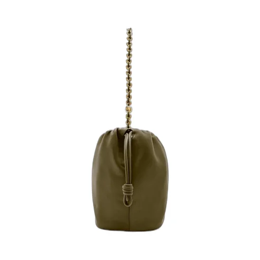 Flamenco purse bucket in mellow nappa lambskin