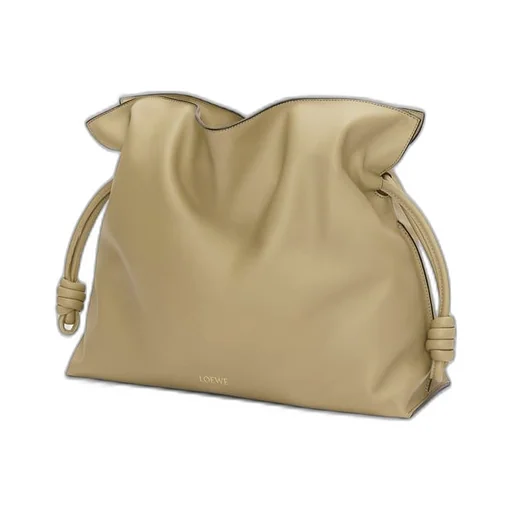 Large Flamenco clutch in nappa calfskin
