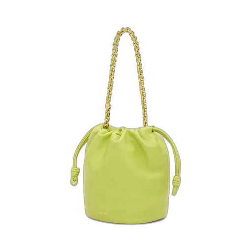 Flamenco purse bucket in mellow nappa lambskin