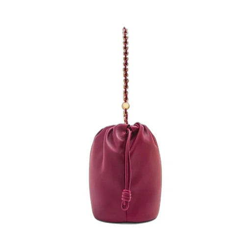Flamenco purse bucket in mellow nappa lambskin