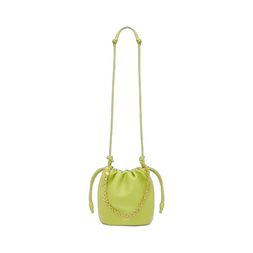 Flamenco purse bucket in mellow nappa lambskin
